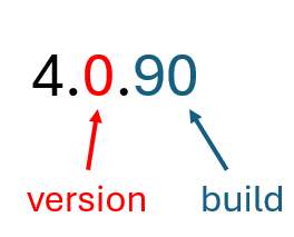 MR version and build