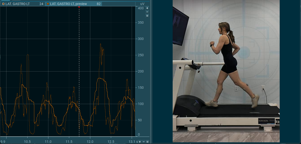 running 300 ms smoothing