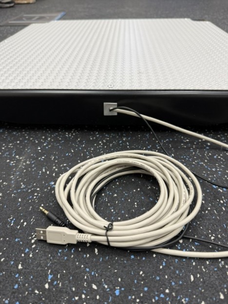 Vector Force Plates with data cables