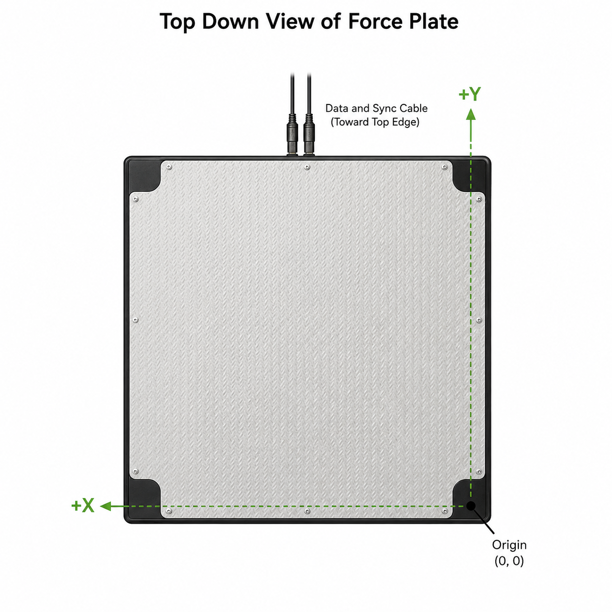 Vector Force Plate Coordinate System 2